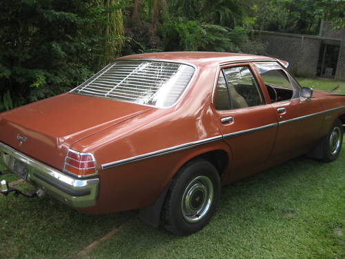 HZ Holden in Persian Sand Mk2 Met — Kingswood SL Sedan
