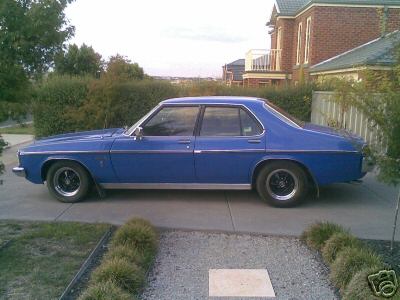 HZ Holden in Ultra Blue