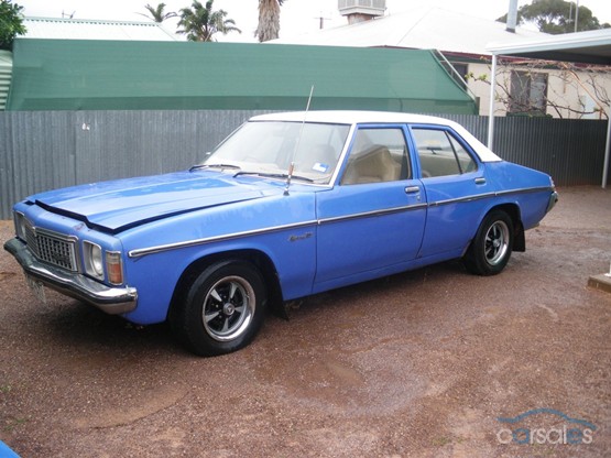 HZ Holden in Ultra Blue