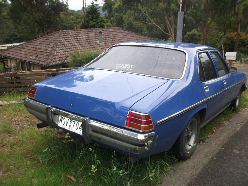 HZ Holden in Ultra Blue