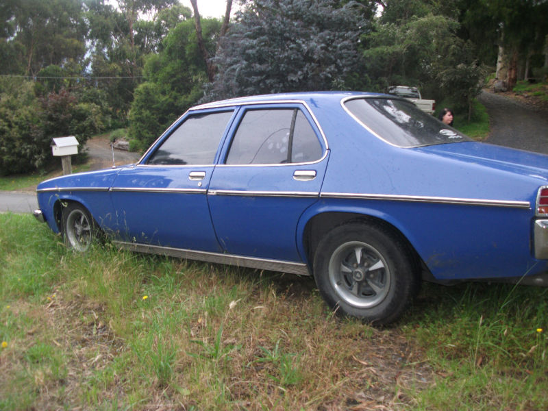 HZ Holden in Ultra Blue