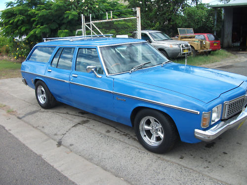 HZ Holden in Ultra Blue