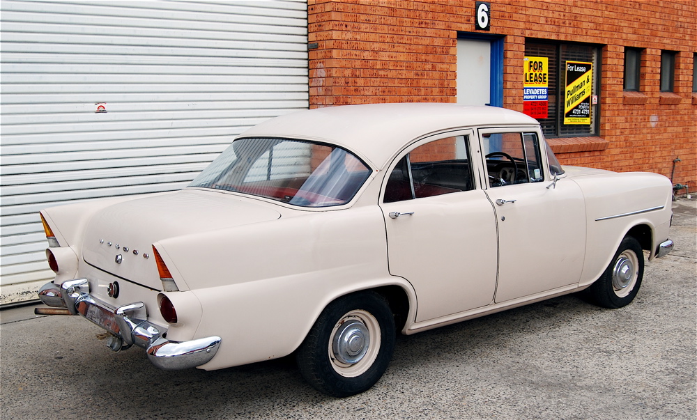 EK Holden in Kiewa Grey (State Electricity Commission. Vic) — Standard Sedan