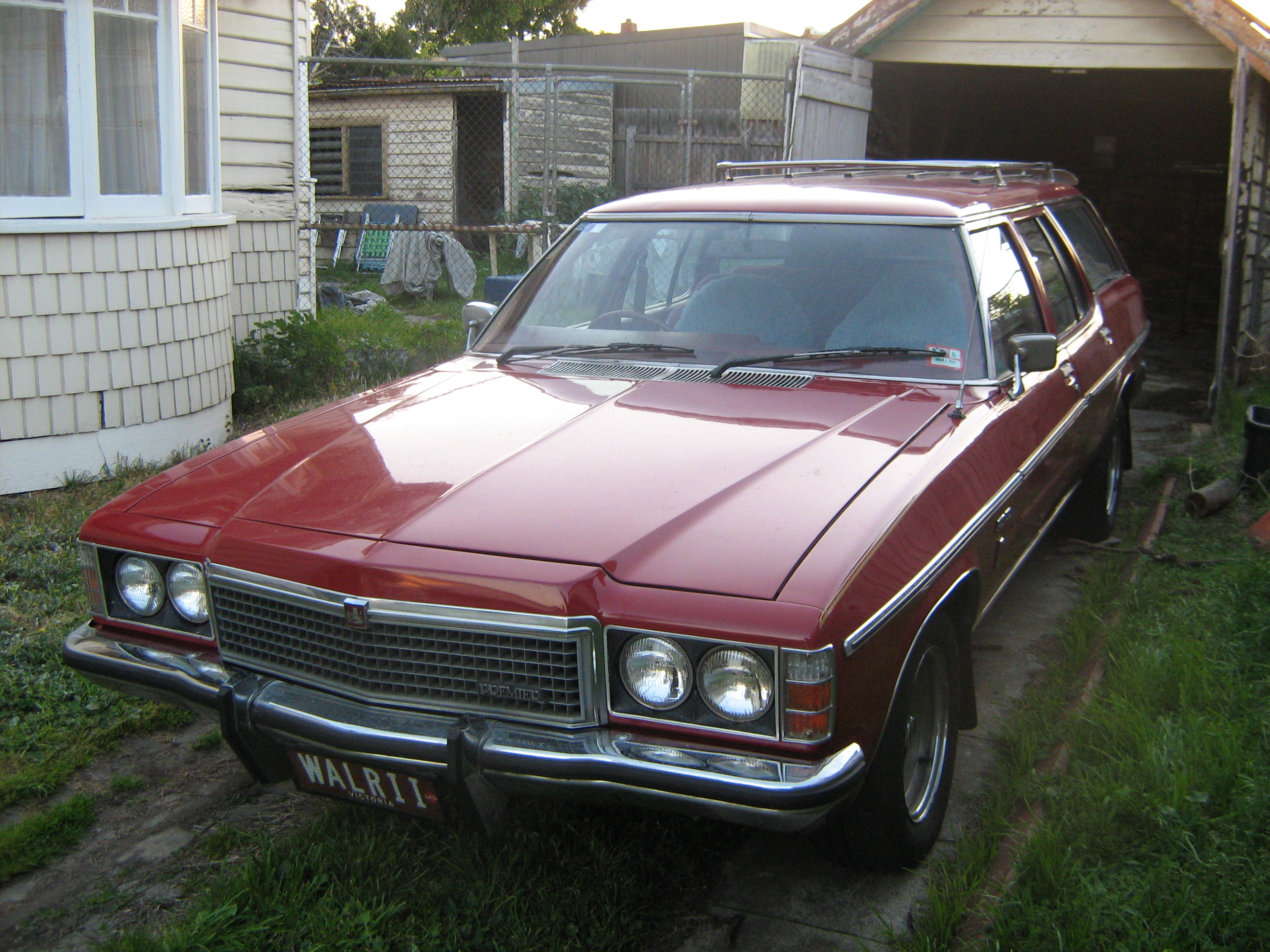 HZ Holden in Firethorn — Premier Station Wagon