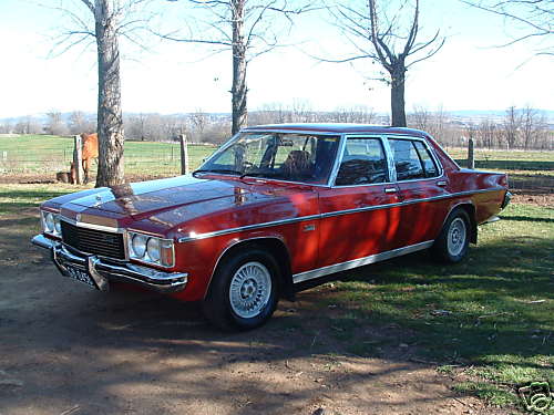 HZ Holden in Firethorn — Statesman DeVille Sedan