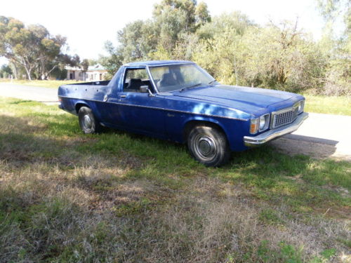 HZ Holden in Windsor Blue Met — Kingswood Coupe Utility