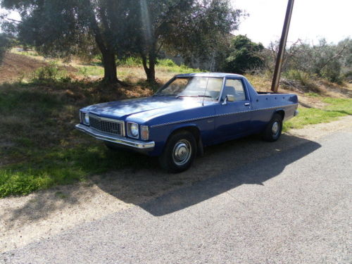 HZ Holden in Windsor Blue Met — Kingswood Coupe Utility