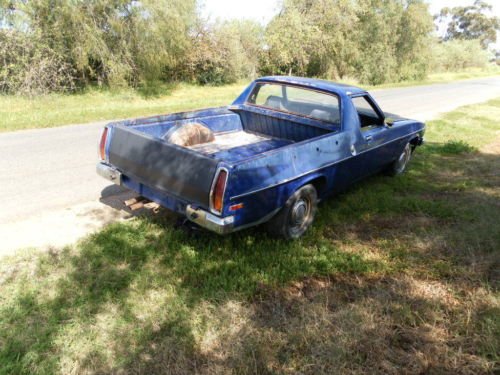 HZ Holden in Windsor Blue Met — Kingswood Coupe Utility