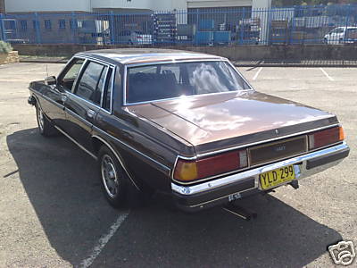 WB Holden in Cork Met — Caprice Sedan