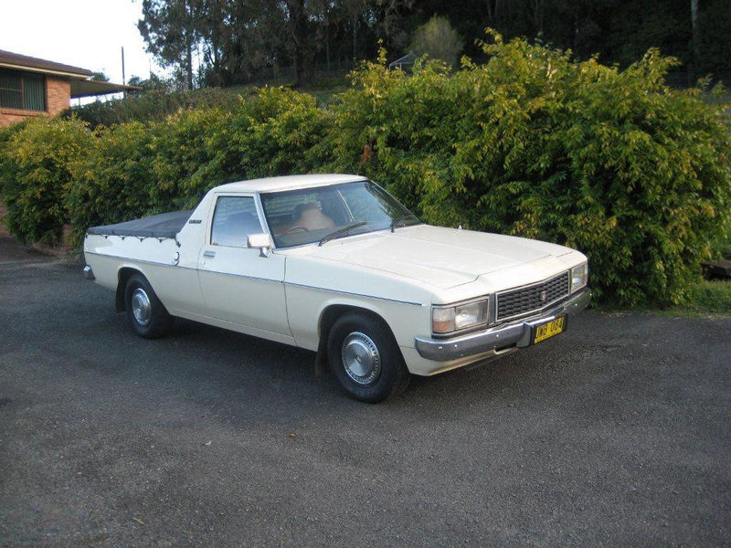 WB Holden in Bamboo — Coupe-Utility