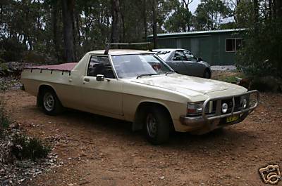 WB Holden in Bamboo — Coupe-Utility