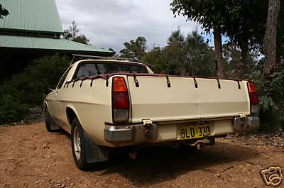 WB Holden in Bamboo — Coupe-Utility