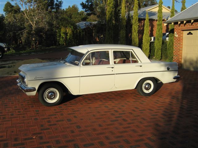 EH Holden in Fowlers Ivory — Special Sedan