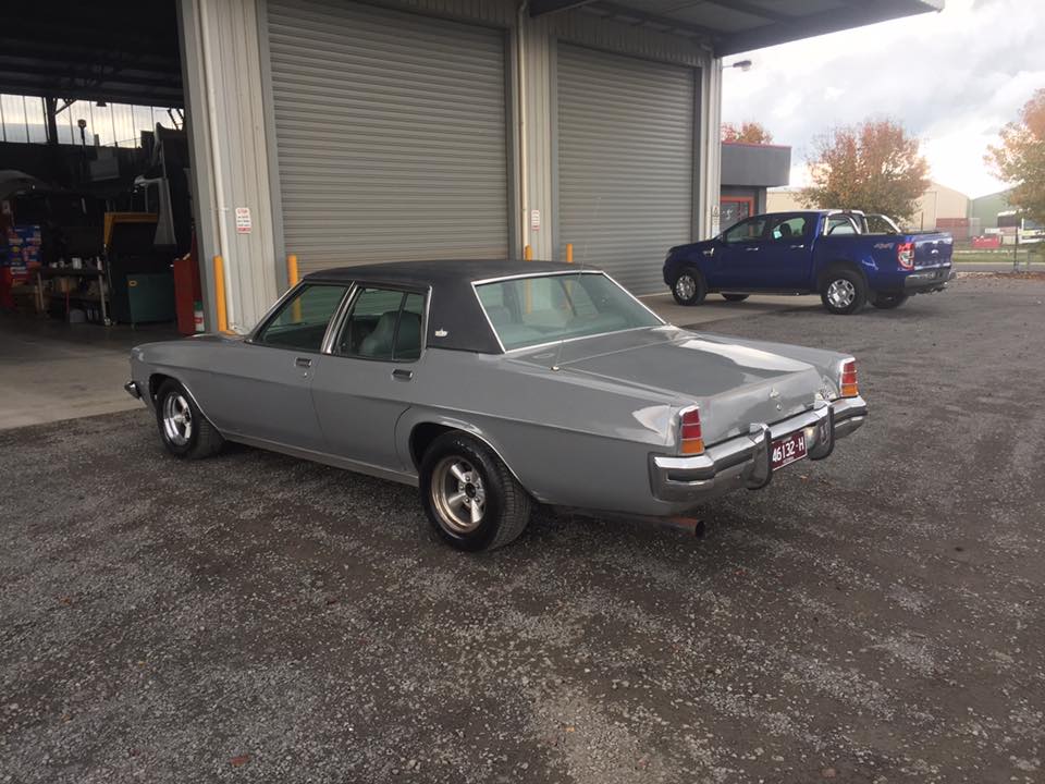 HJ Holden in Ascot Grey Mk1 Met — Statesman Caprice Sedan