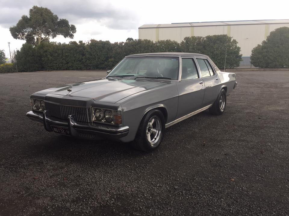 HJ Holden in Ascot Grey Mk1 Met — Statesman Caprice Sedan