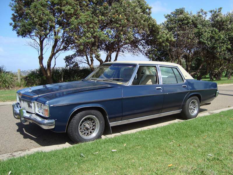 HJ Holden in Corinthian Blue MK2 Met — Statesman Caprice Sedan