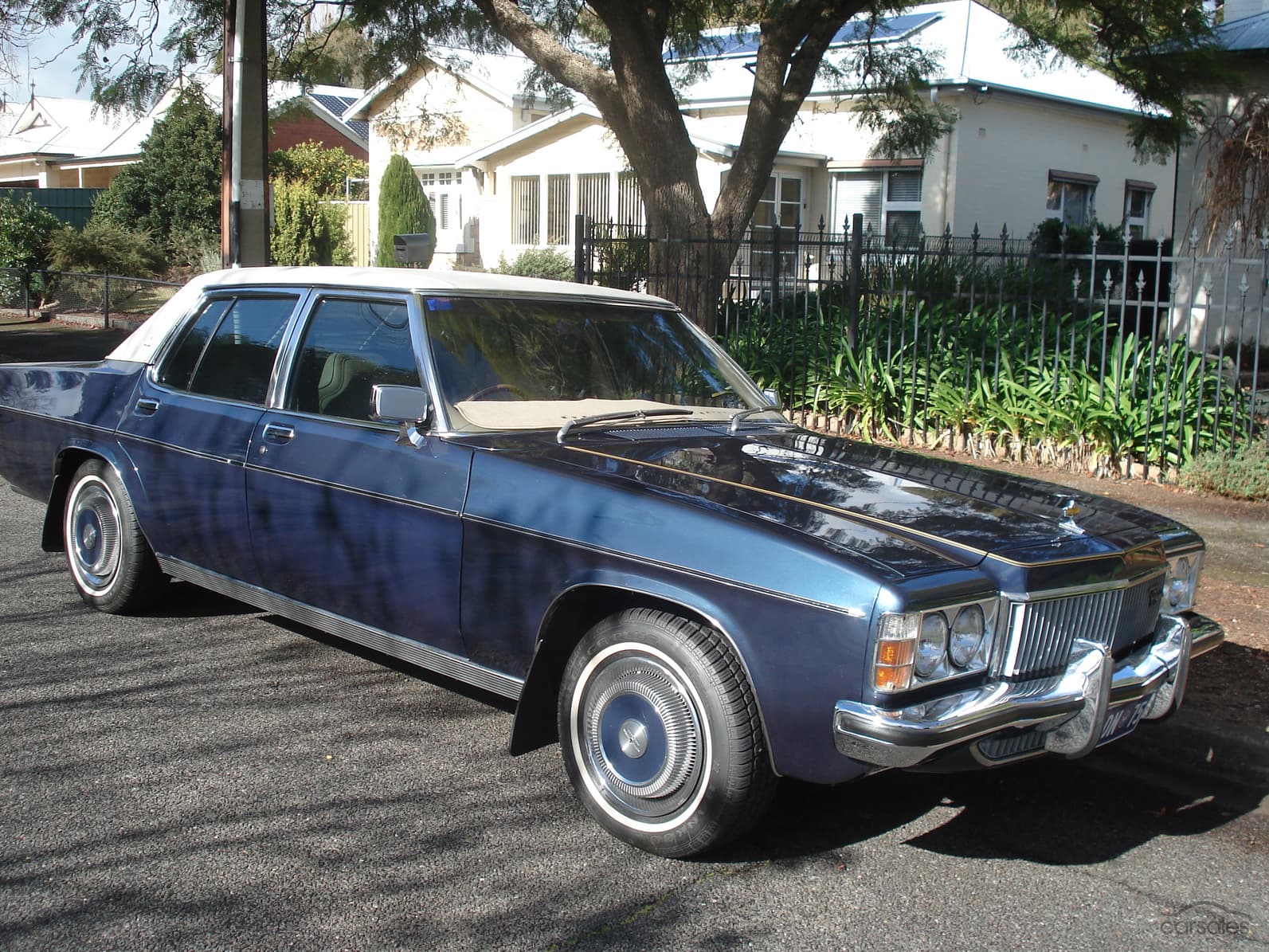 HJ Holden in Corinthian Blue MK3 Met — Statesman Caprice Sedan