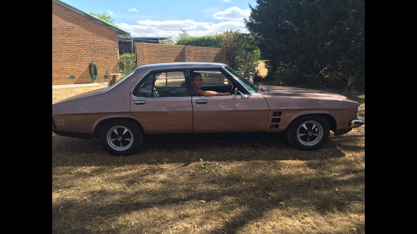 HJ Holden in Cyclamen Met — Monaro GTS Coupe