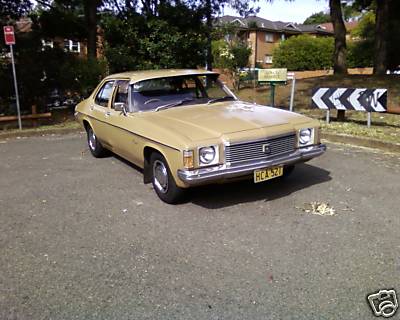 HJ Holden in Durham Beige — Kingswood Sedan