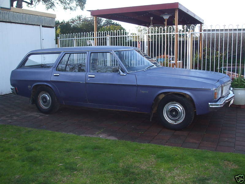 HJ Holden in Royal Plum Met — Kingswood Station Wagon