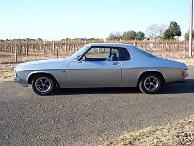 HJ Holden in Satin Mist Met — Monaro LS Coupe