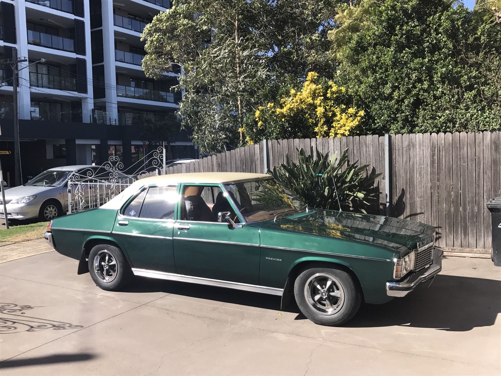 HJ Holden in Jade Green Met — Premier Sedan