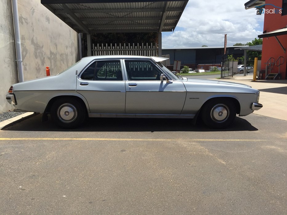 HJ Holden in Satin Mist Met — Premier Sedan