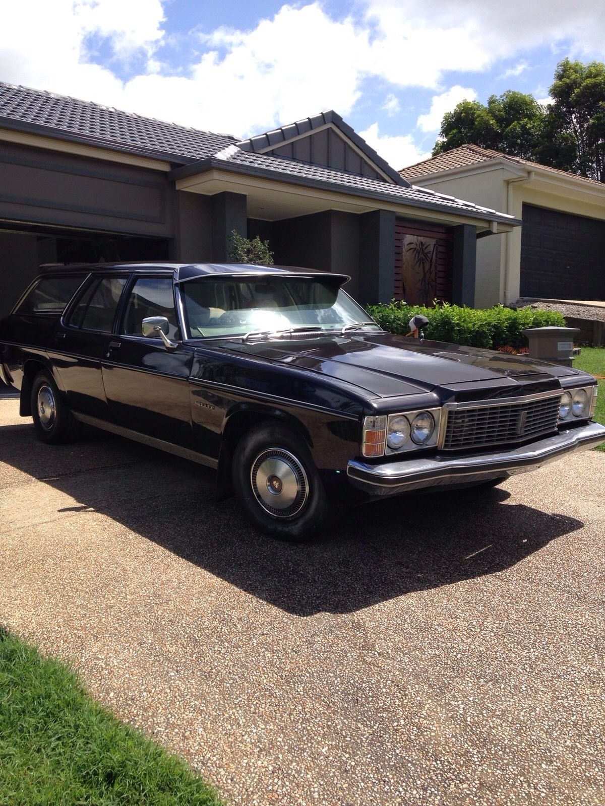HJ Holden in Tuxedo Black — Premier Station Wagon