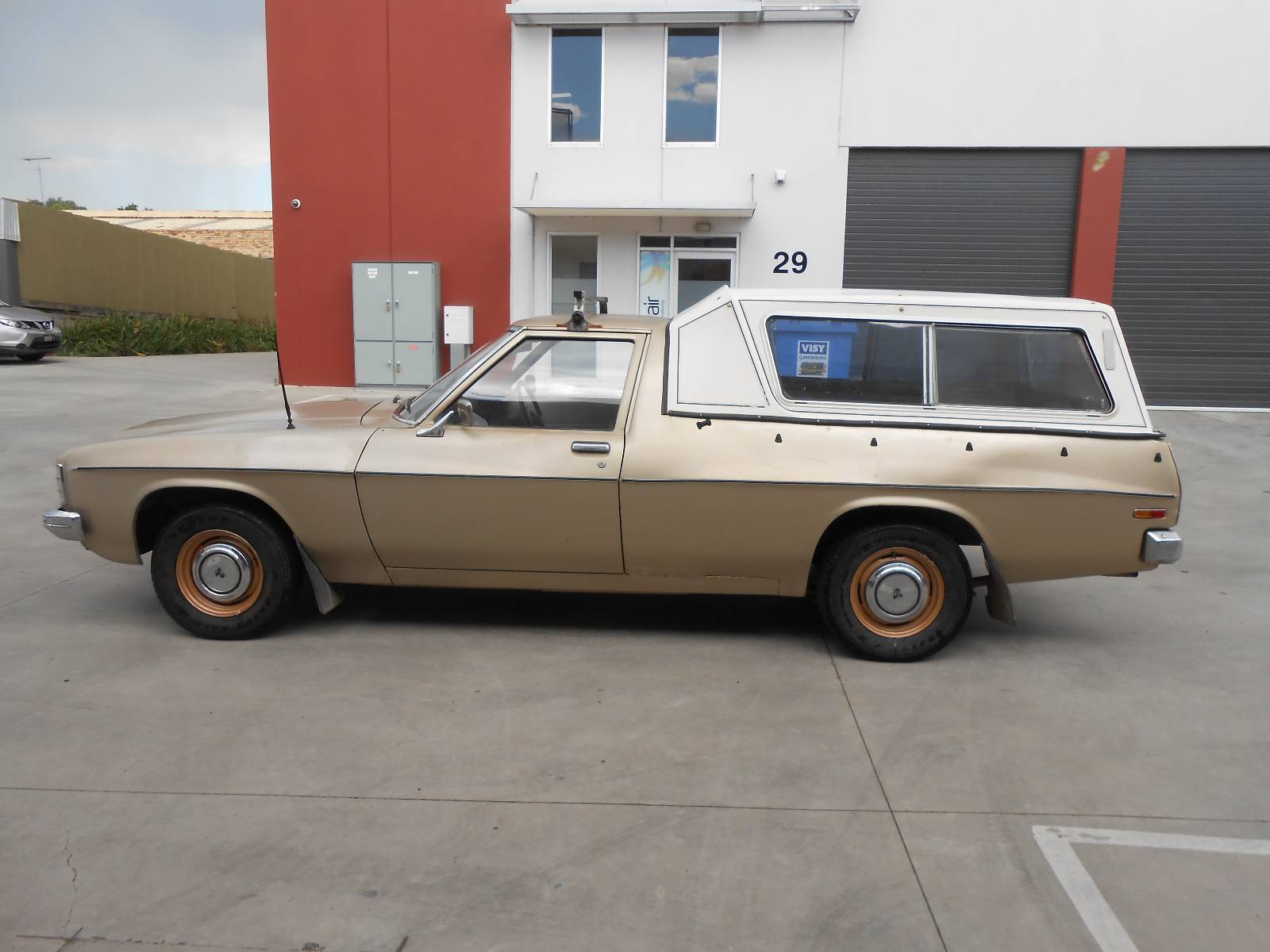 HJ Holden in Antelope Met — Kingswood Coupe Utility