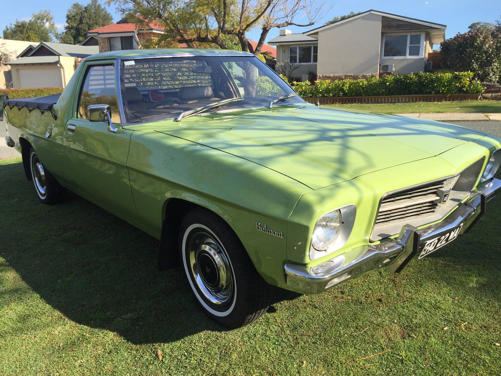 HQ Holden in Olive Green — Belmont Coupe-Utility