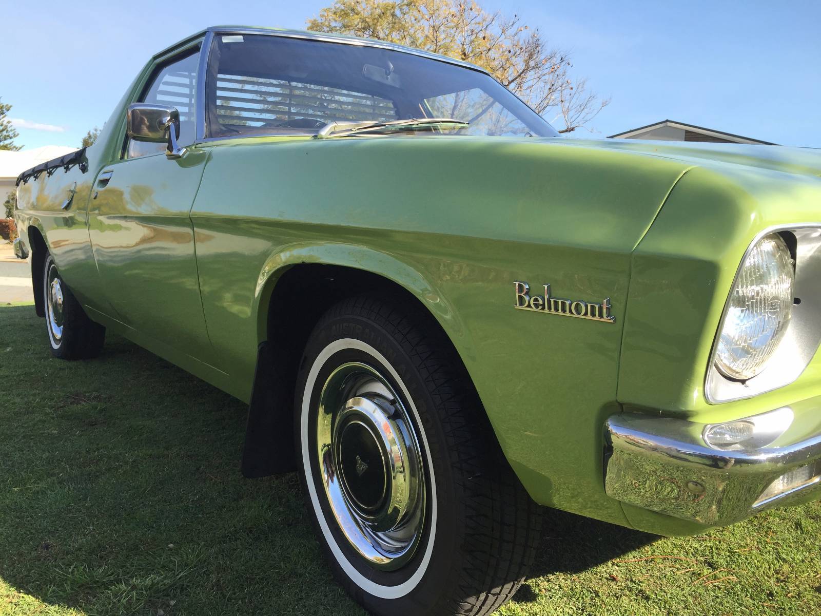 HQ Holden in Olive Green — Belmont Coupe-Utility