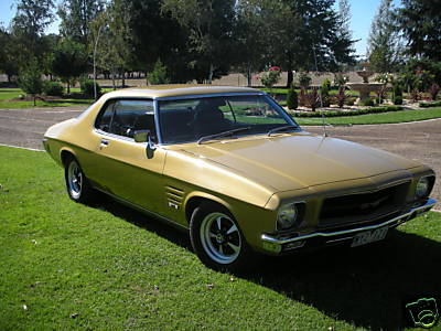HQ Holden in Duchess Gold Met — Monaro GTS Coupe