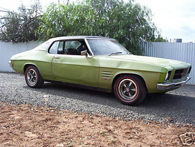 HQ Holden in Lime Green Mk2 Met — Monaro GTS Coupe