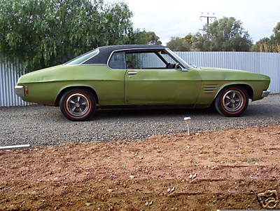 HQ Holden in Lime Green Mk2 Met — Monaro GTS Coupe