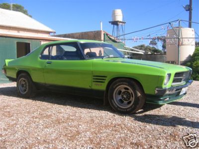 HQ Holden in Lina Mint — Monaro GTS Coupe