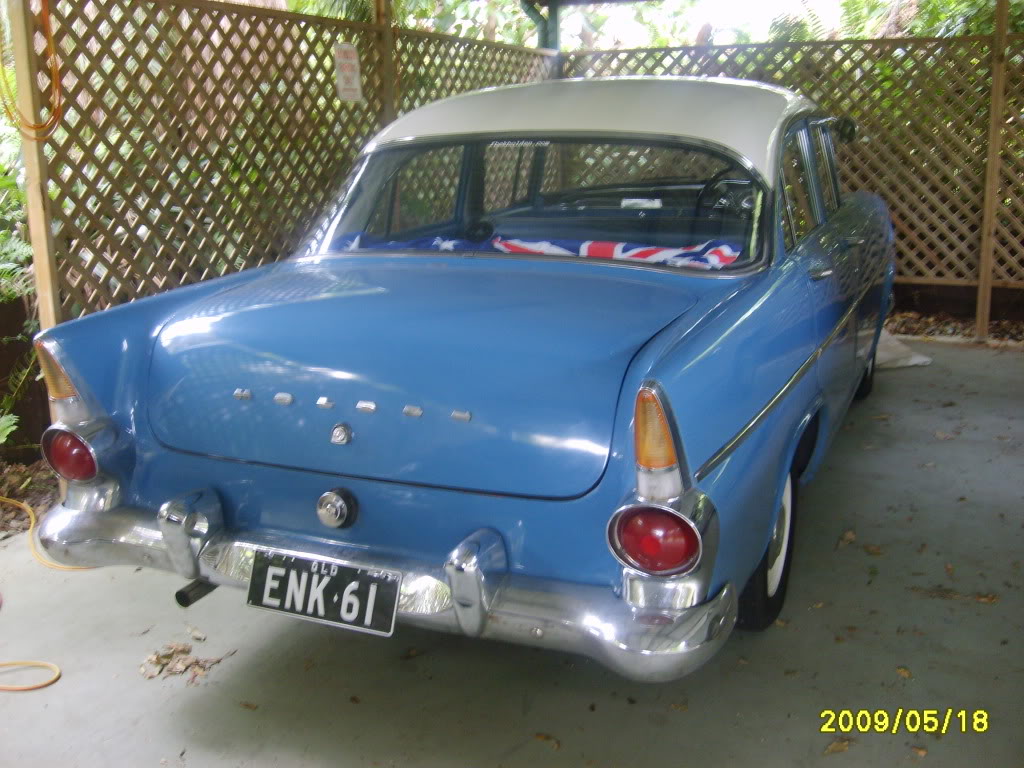 EK Holden in Shalimar Blue — Special Sedan