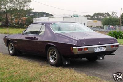 HQ Holden in Royal Purple — Monaro GTS Coupe