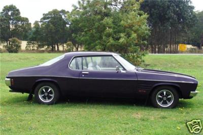 HQ Holden in Royal Purple — Monaro GTS Coupe