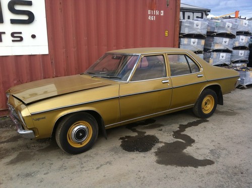 HQ Holden in Duchess Gold Met — Kingswood Sedan