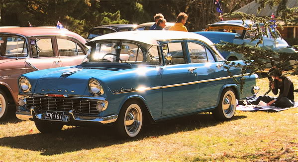 EK Holden in Shalimar Blue — Special Sedan