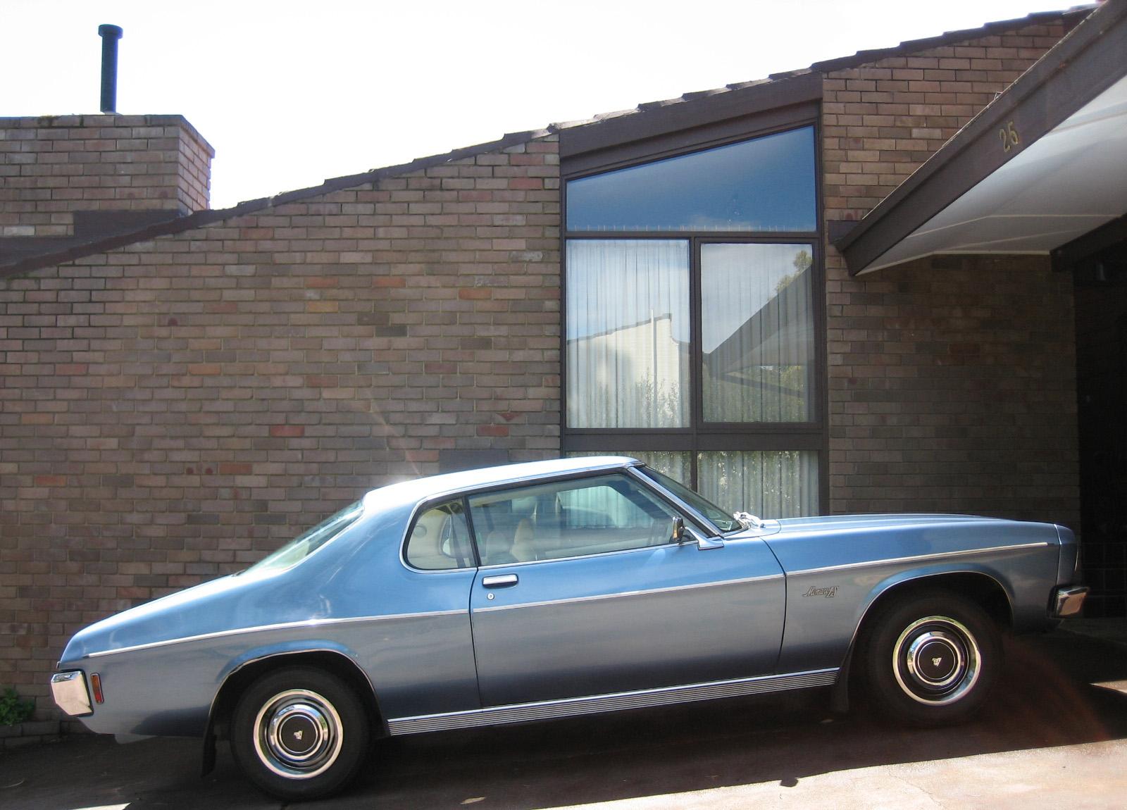 HQ Holden in Zodiac Blue Met — LS Monaro Coupe