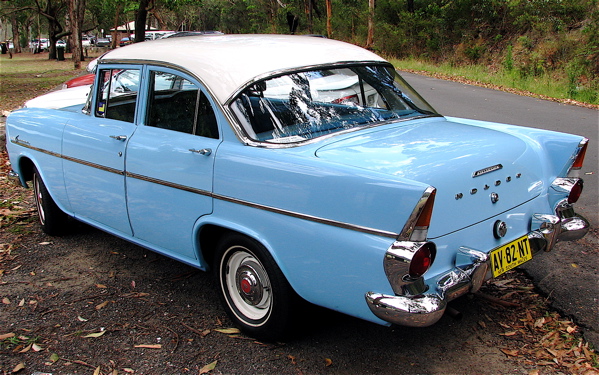 EK Holden in Strata Blue — Special Sedan