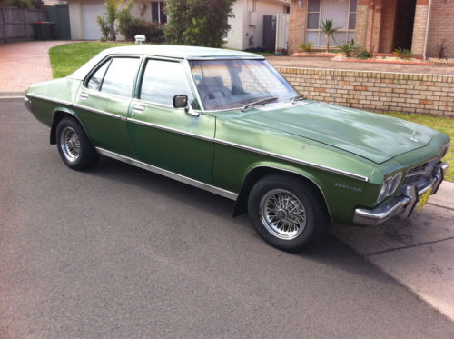 HQ Holden in Monterey Green Met — Premier Sedan