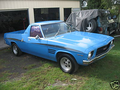 HQ Holden in Azure Blue — Belmont Coupe-Utility