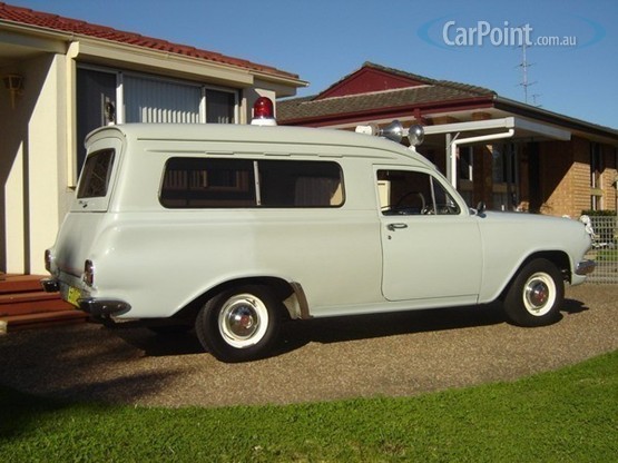 EJ Holden in Coolibah Grey — Panel Van - Manual Transmission