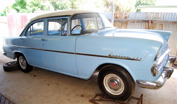 EK Holden in Strata Blue — Special Sedan