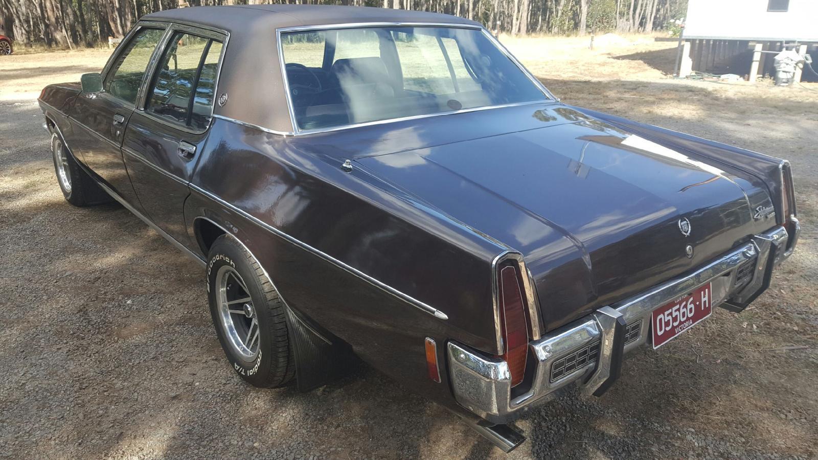 HQ Holden in Estoril Bronze Met — Statesman Custom Sedan