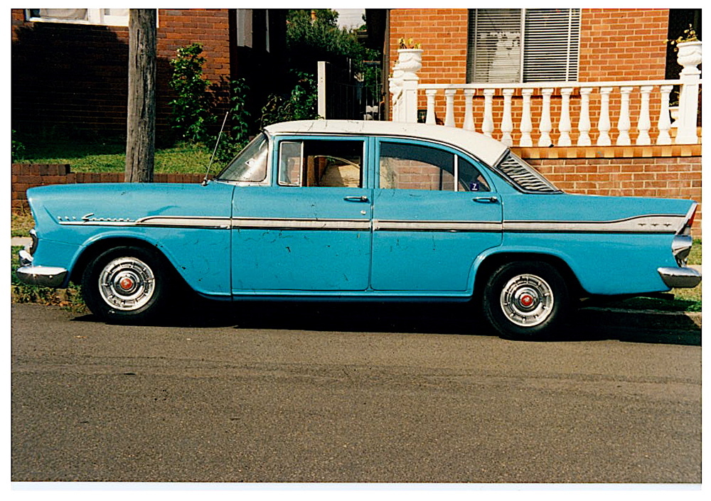 EK Holden in Tartan Turquoise — Special Sedan