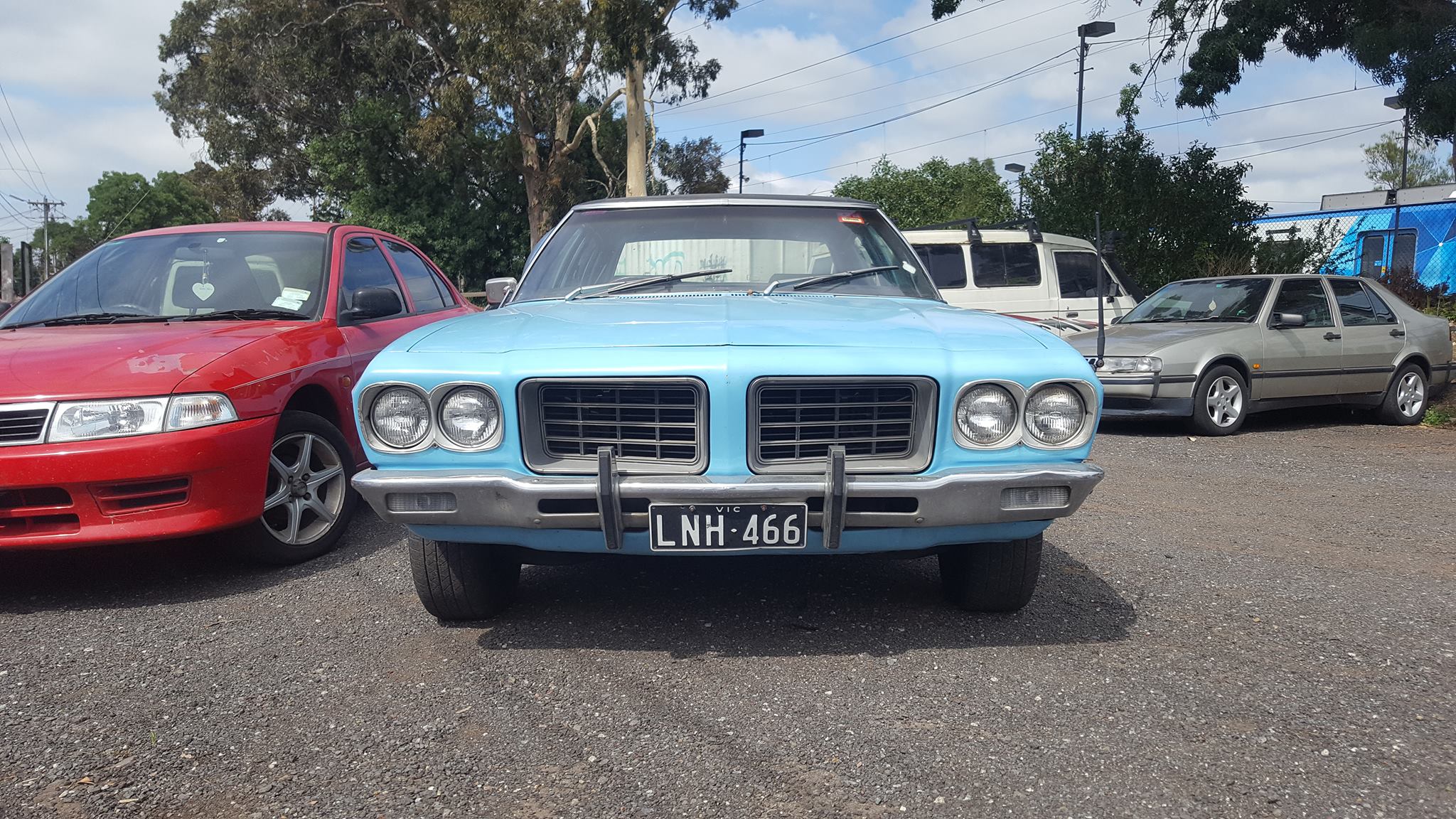 HQ Holden in Frost Blue — Statesman Custom Sedan