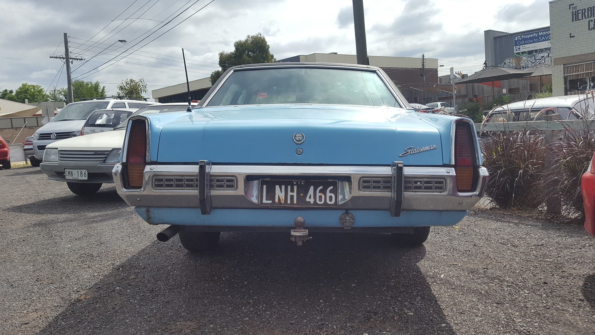 HQ Holden in Frost Blue — Statesman Custom Sedan